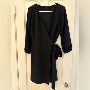 J.Crew Women’s size 4 black wrap dress